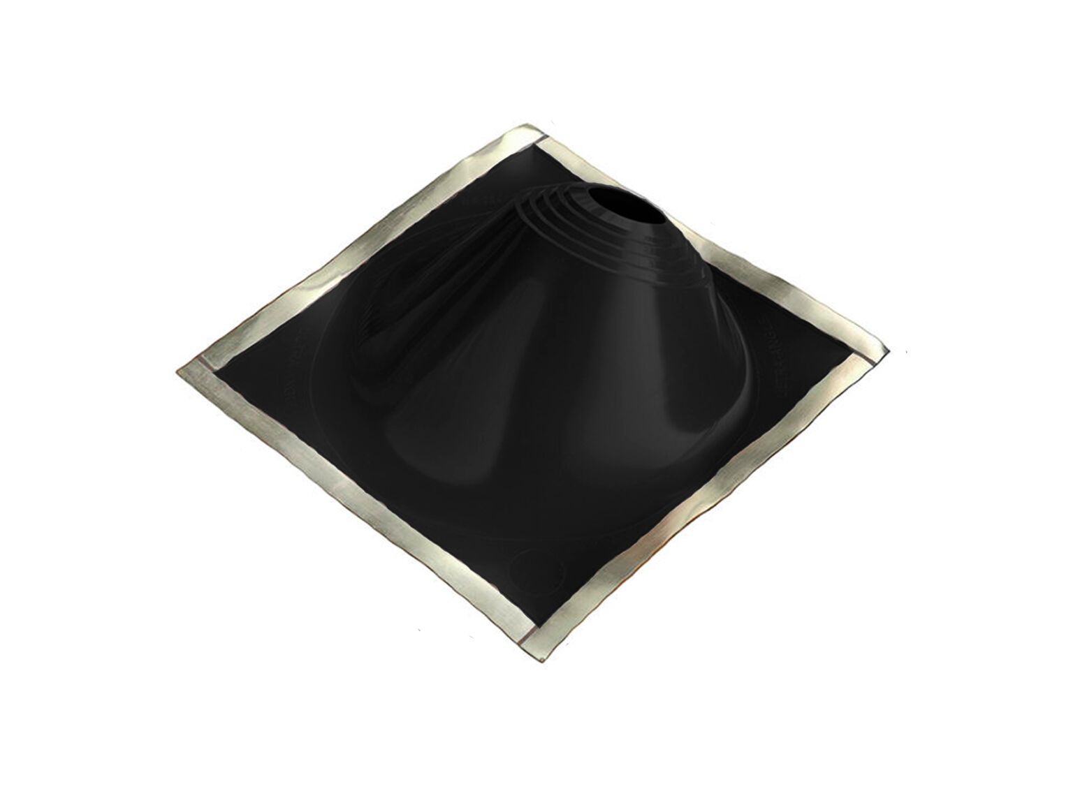 Проходка кровельная №2 ультраугол D125х280мм фланец 580х580мм ЭПДМ BORGE купить в Санкт-Петербурге