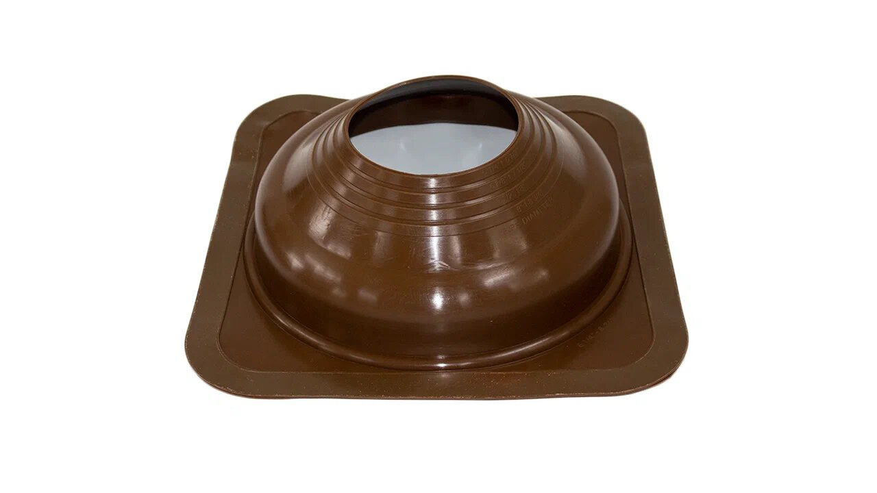 Проходка кровельная №7 прямая D160-220мм фланец 365х365мм силикон BORGE купить в Санкт-Петербурге