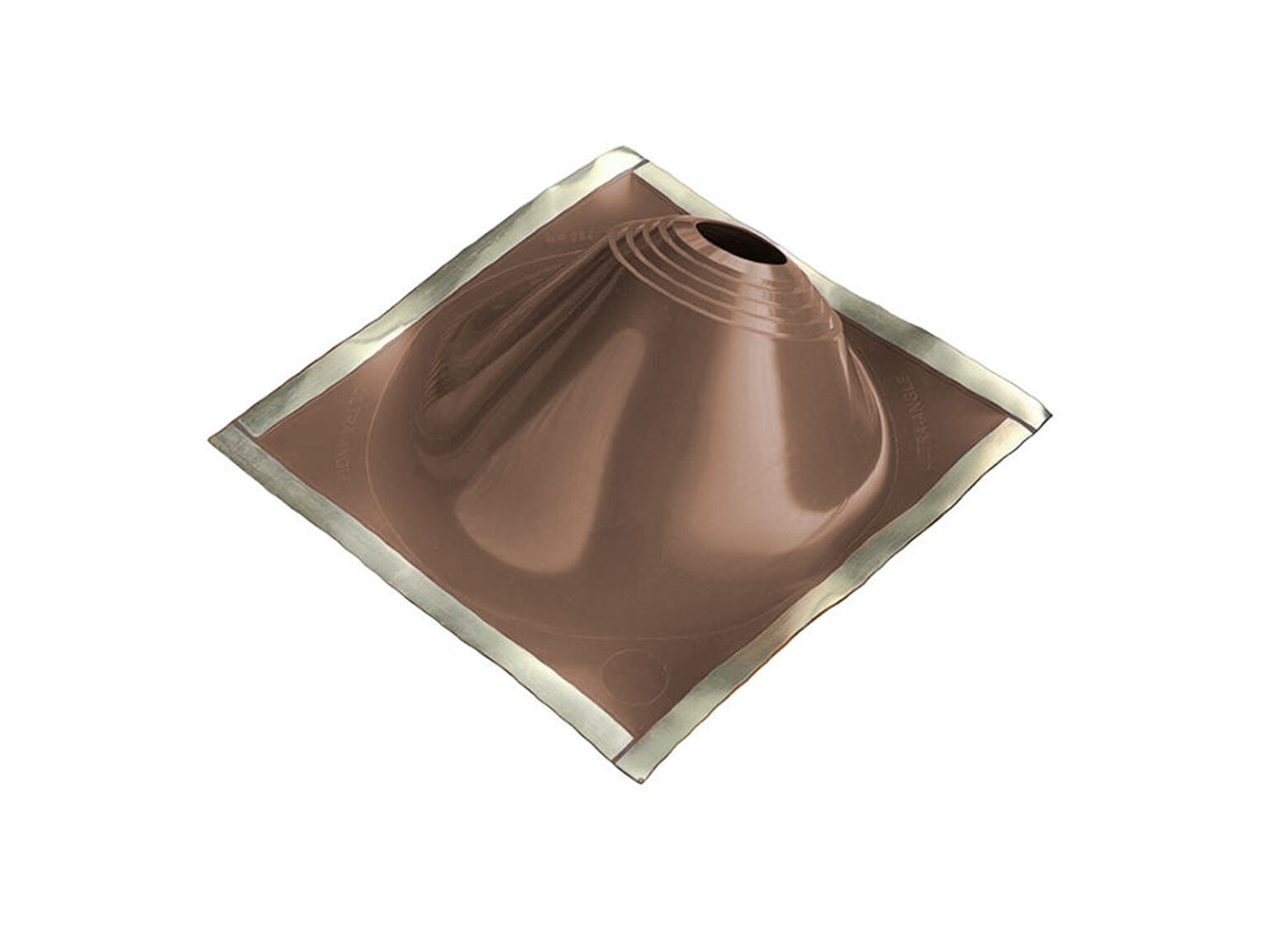 Проходка кровельная №2 ультраугол D125х280мм фланец 580х580мм ЭПДМ BORGE купить в Санкт-Петербурге