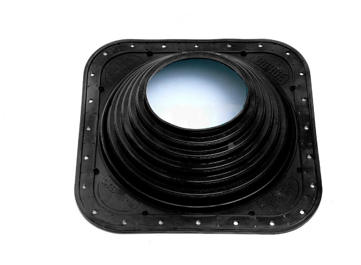 Проходка кровельная №7 прямая D152-279мм фланец 380х380мм ЭПДМ BORGE купить в Санкт-Петербурге