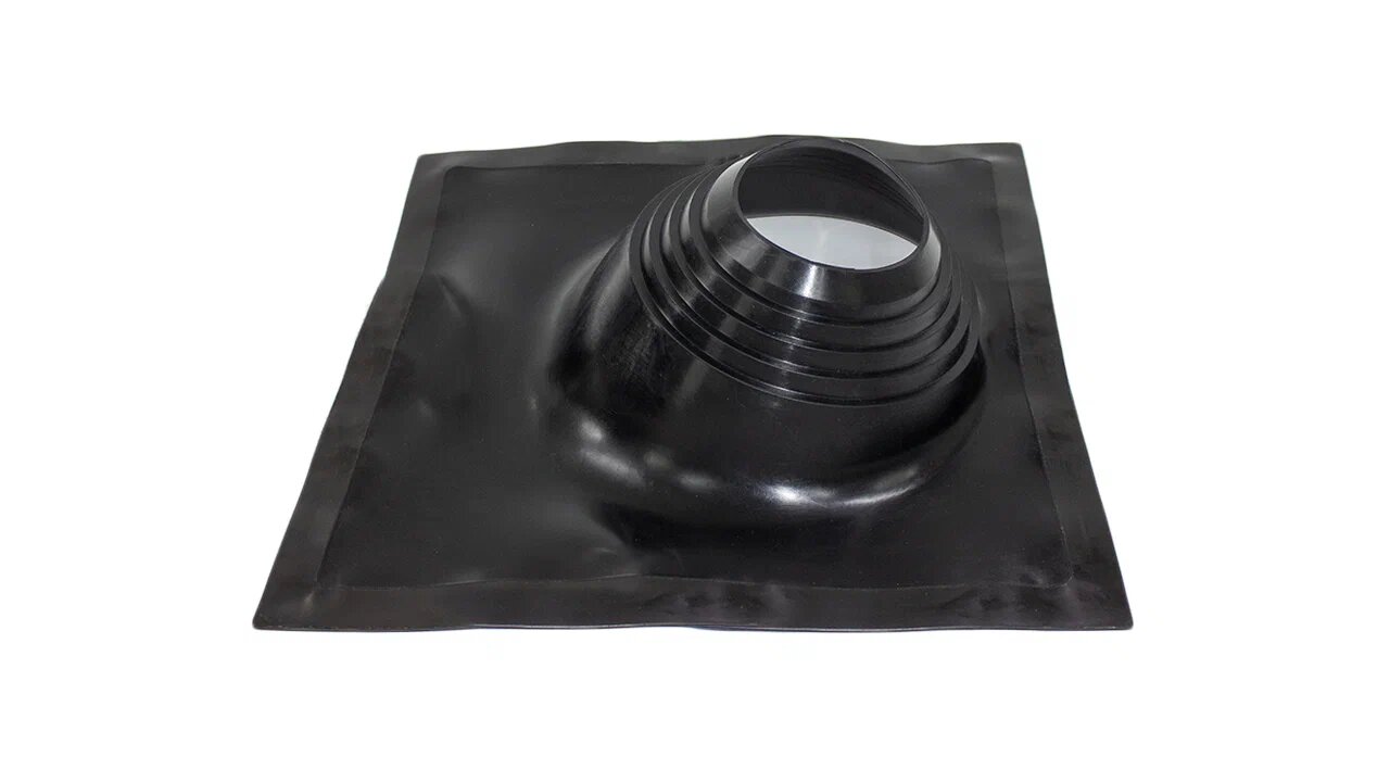 Проходка кровельная №2 угловая D180х280мм фланец 525х525мм ЭПДМ BORGE купить в Санкт-Петербурге