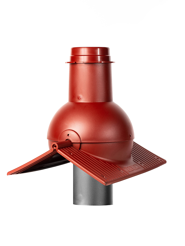 Krovent Pipe-Cone коньковый выход канализации  для любого вида кровли купить в Санкт-Петербурге