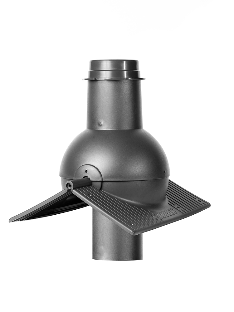Krovent Pipe-Cone коньковый выход канализации  для любого вида кровли купить в Санкт-Петербурге