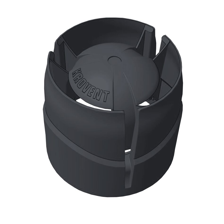 Krovent HupCap 110 NEW колпак на трубу кровельный купить в Санкт-Петербурге