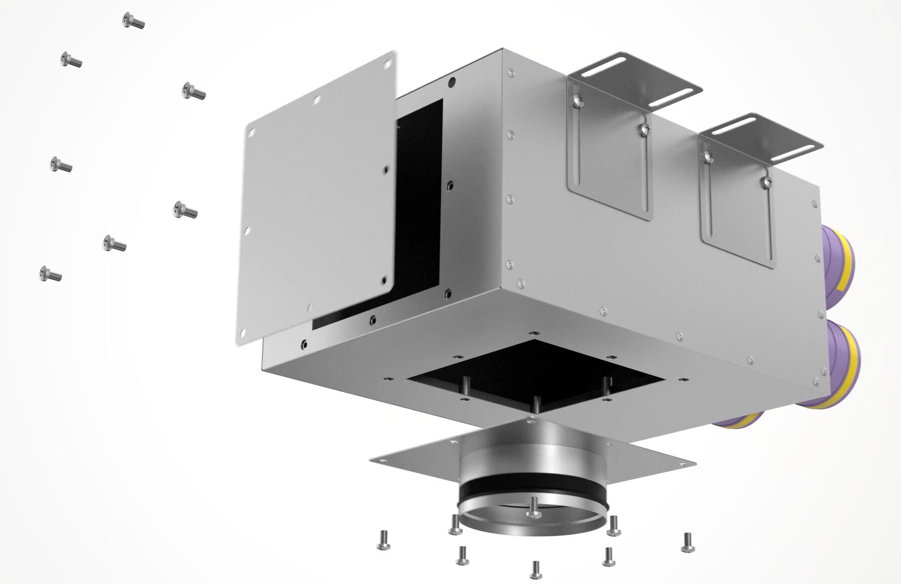 Коллектор металлический на 8 выходов KV 200/90x8 Provent купить в Санкт-Петербурге