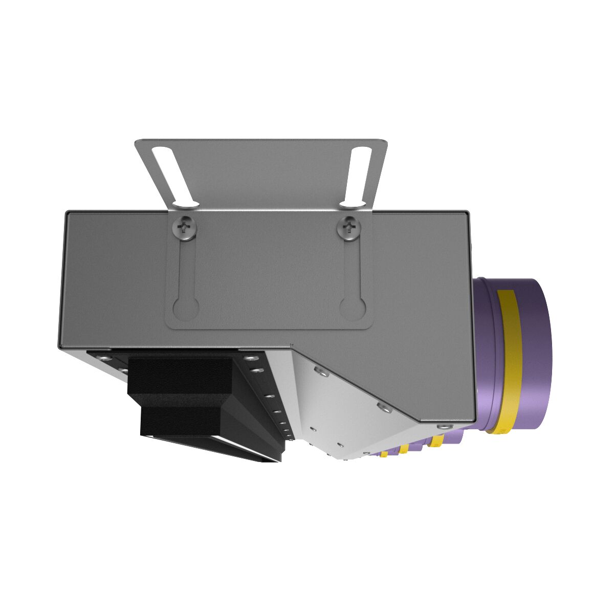 Компактный щелевой диффузор для гипрока с КСД на 4 выхода VPNDGU 1000х25/75х4 Provent купить в Санкт-Петербурге