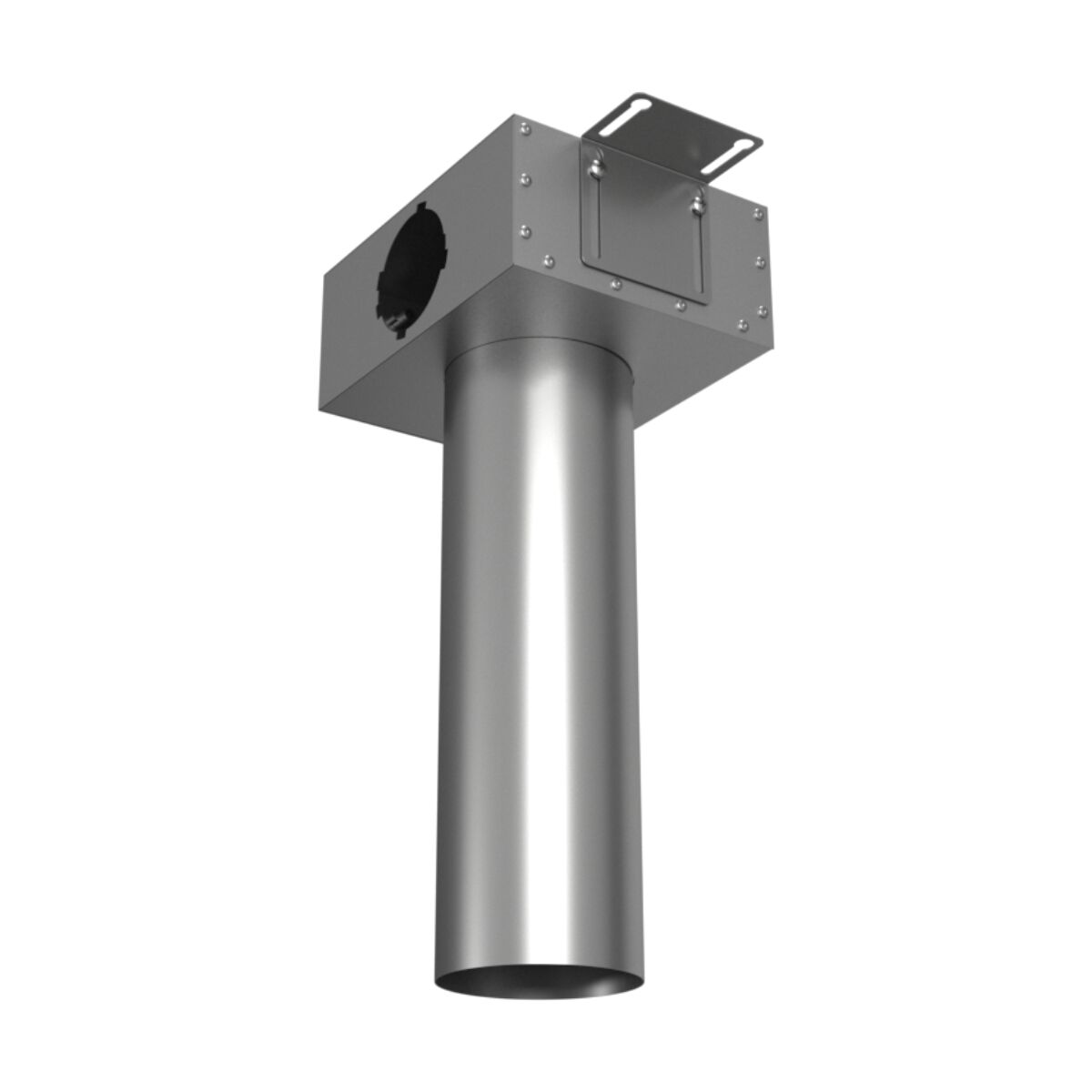 Пленум потолочный/настенный круглый на 1 выход (L=400мм) VPSL 125/90x1 Provent купить в Санкт-Петербурге