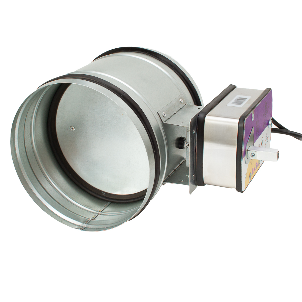 Клапан воздушный с электроприводом и возвратной пружиной 200VLV Provent купить в Санкт-Петербурге