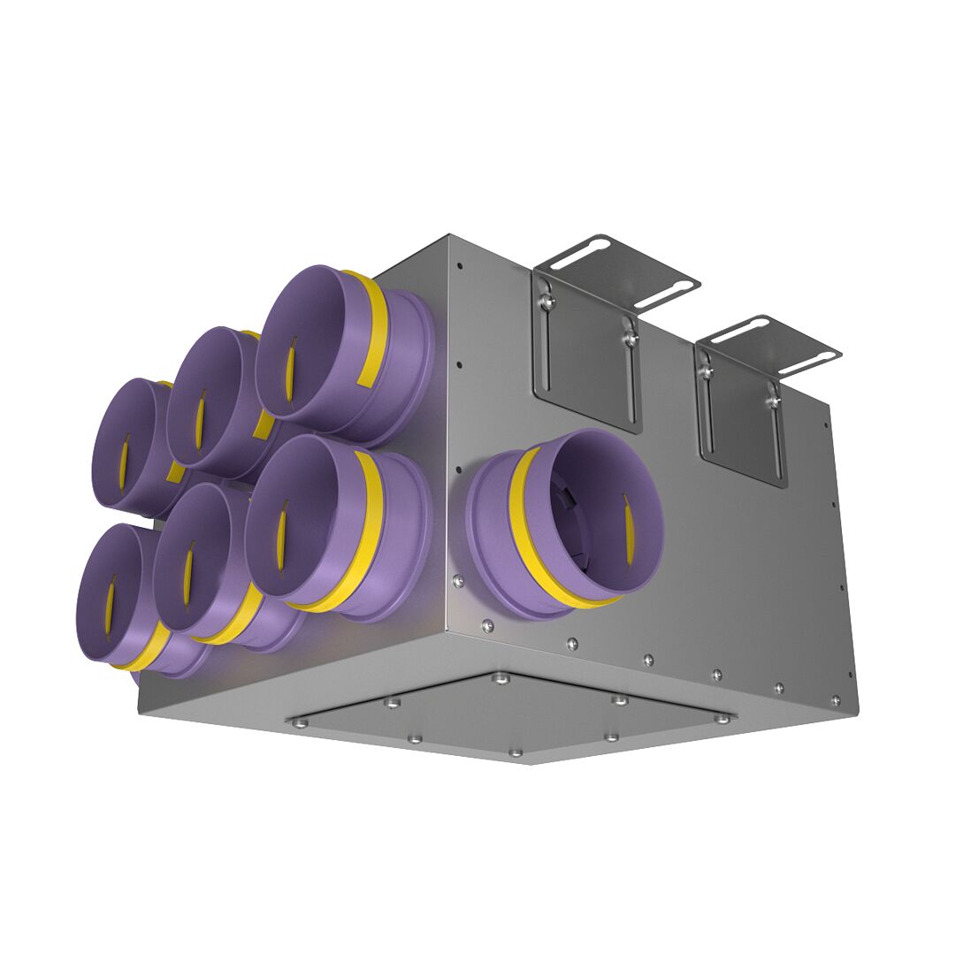 Коллектор металлический на 8 выходов KV 200/90x8 Provent купить в Санкт-Петербурге