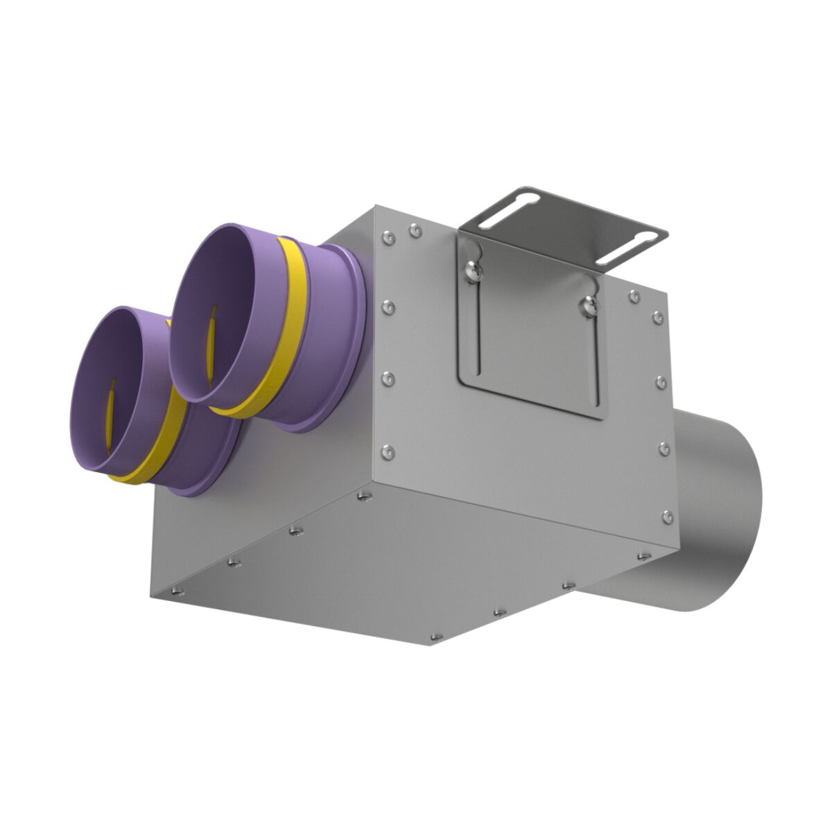 Пленум прямой круглый на 2 выхода VPD 125/90x2 Provent (Комплектуется без фланцев. Фланцы/заглушки необходимо докупать дополнительно) купить в Санкт-Петербурге