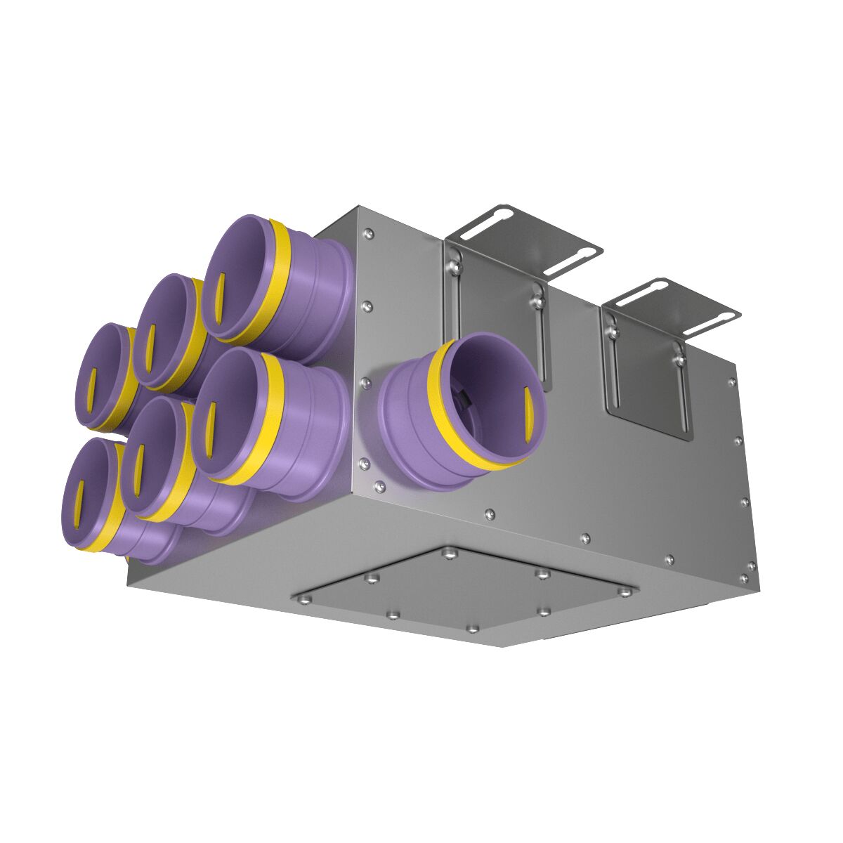 Коллектор металлический на 8 выходов KV 160/75x8 Provent купить в Санкт-Петербурге