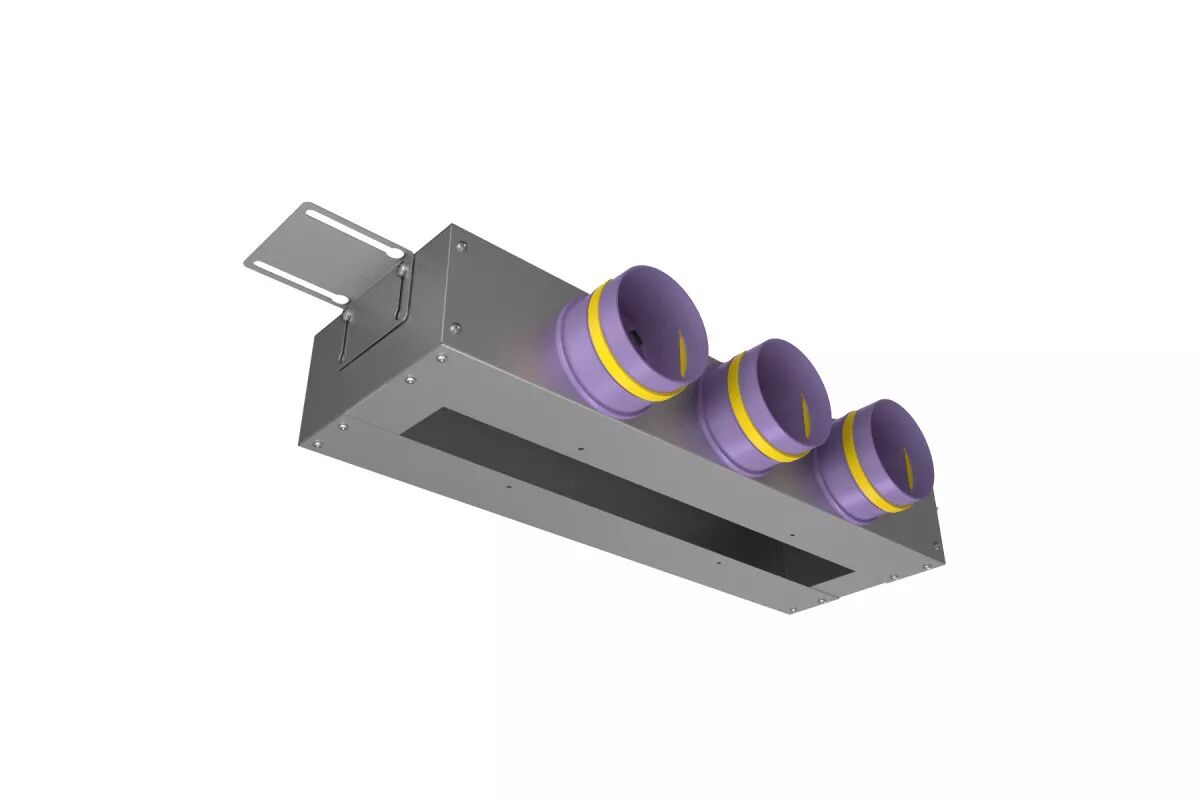 Щелевая КСД (адаптер) на 3 выхода VPN 500х60/90х3 Provent купить в Санкт-Петербурге