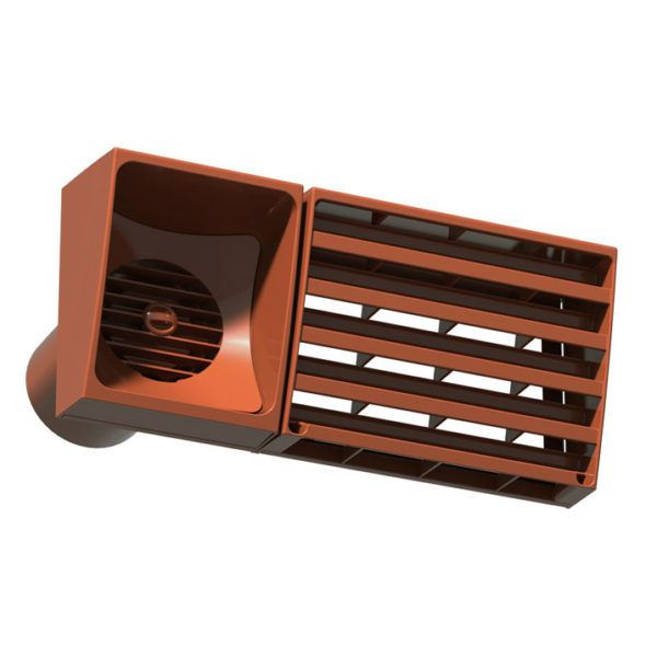 Стеновой вентиль Out|In Vario пластик R|L белый, 160 mm купить в Санкт-Петербурге