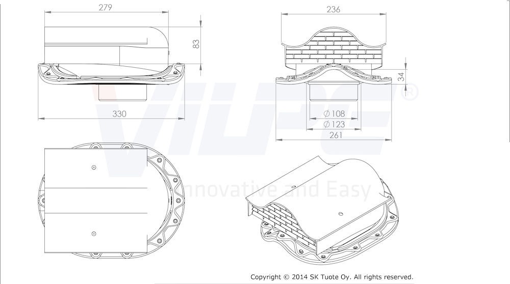 Muotokate KTV (без адаптера) Vilpe купить в Санкт-Петербурге