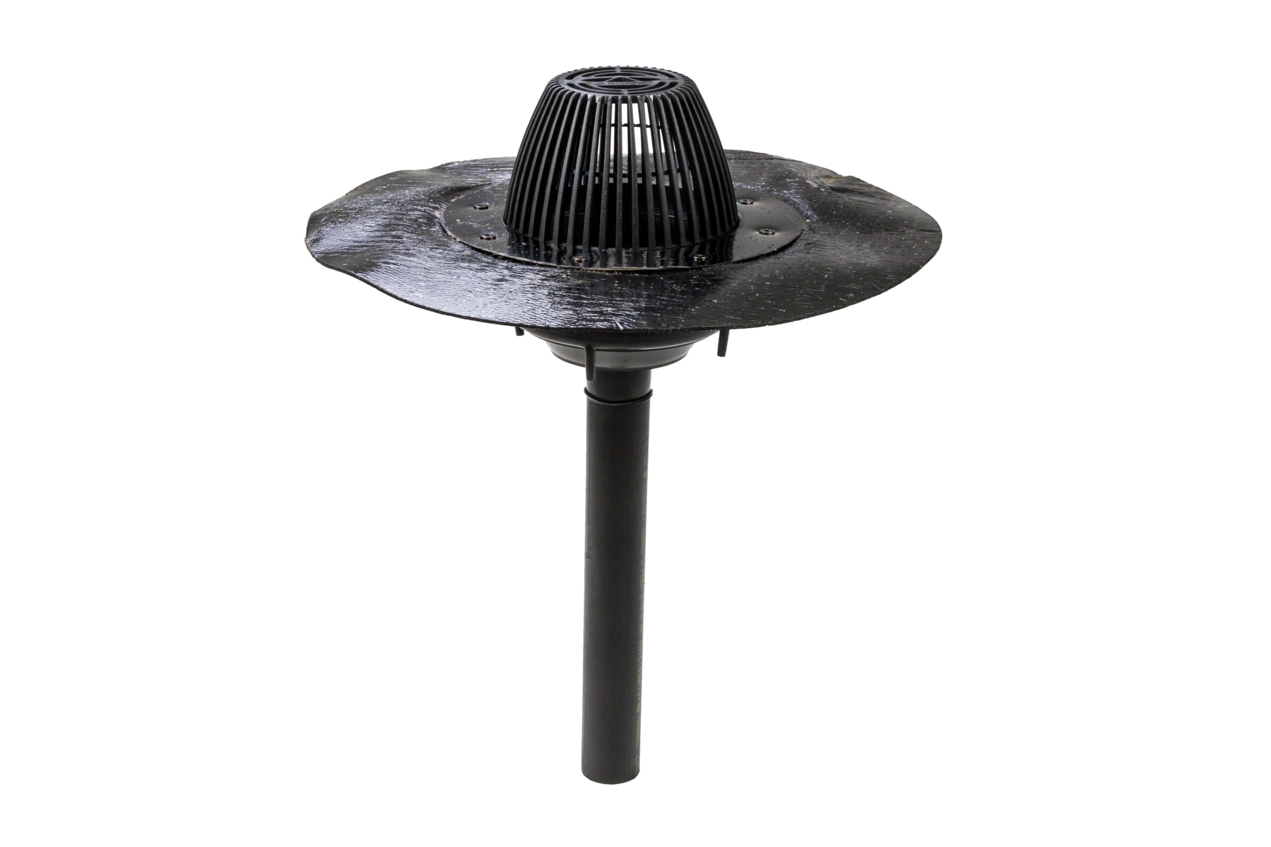 Водосточная воронка с фланцем из битума AM-090 Vilpe купить в Санкт-Петербурге