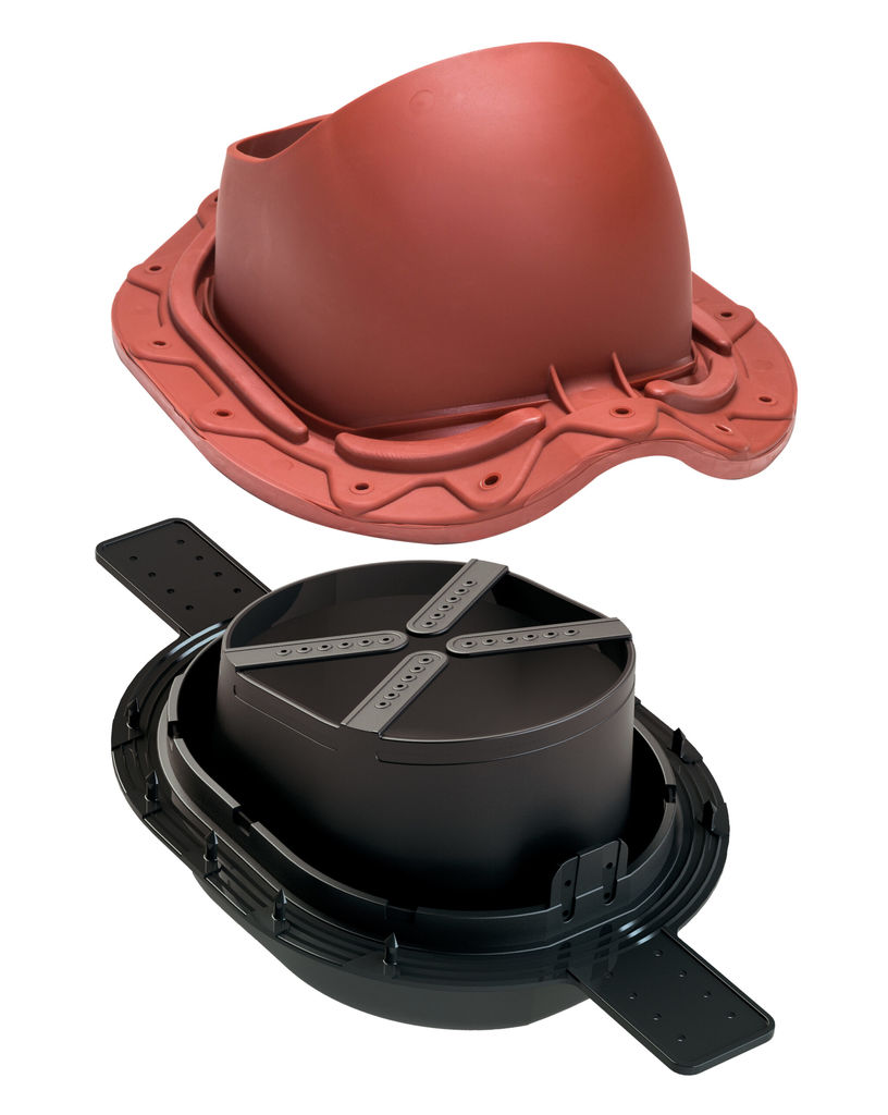 Проходной элемент для металлочерепицы Muotokate 2K Vilpe купить в Санкт-Петербурге