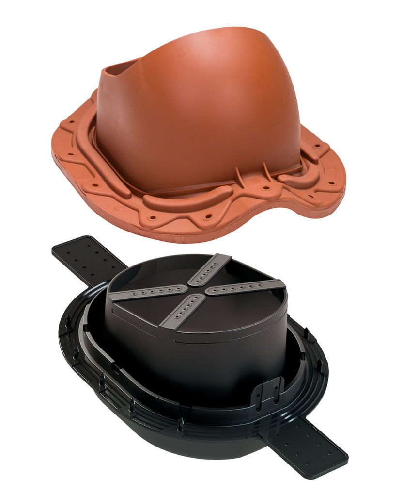 Проходной элемент для металлочерепицы Muotokate 2K Vilpe купить в Санкт-Петербурге