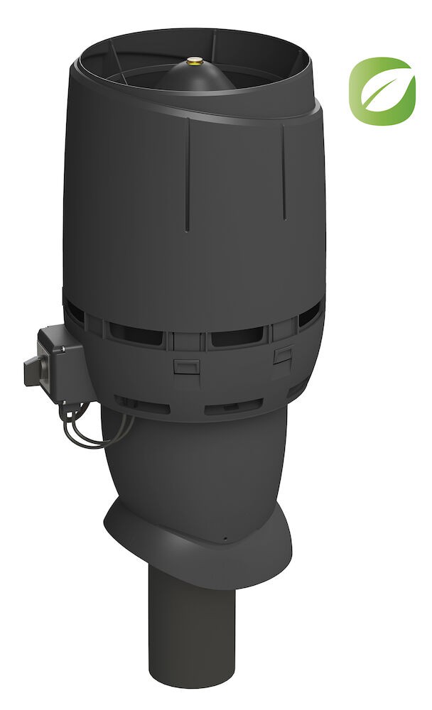 FLOW ECo110P/500 ВЕНТИЛЯТОР КРЫШНЫЙ на постоянном токе с колпаком FLOW Vilpe купить в Санкт-Петербурге