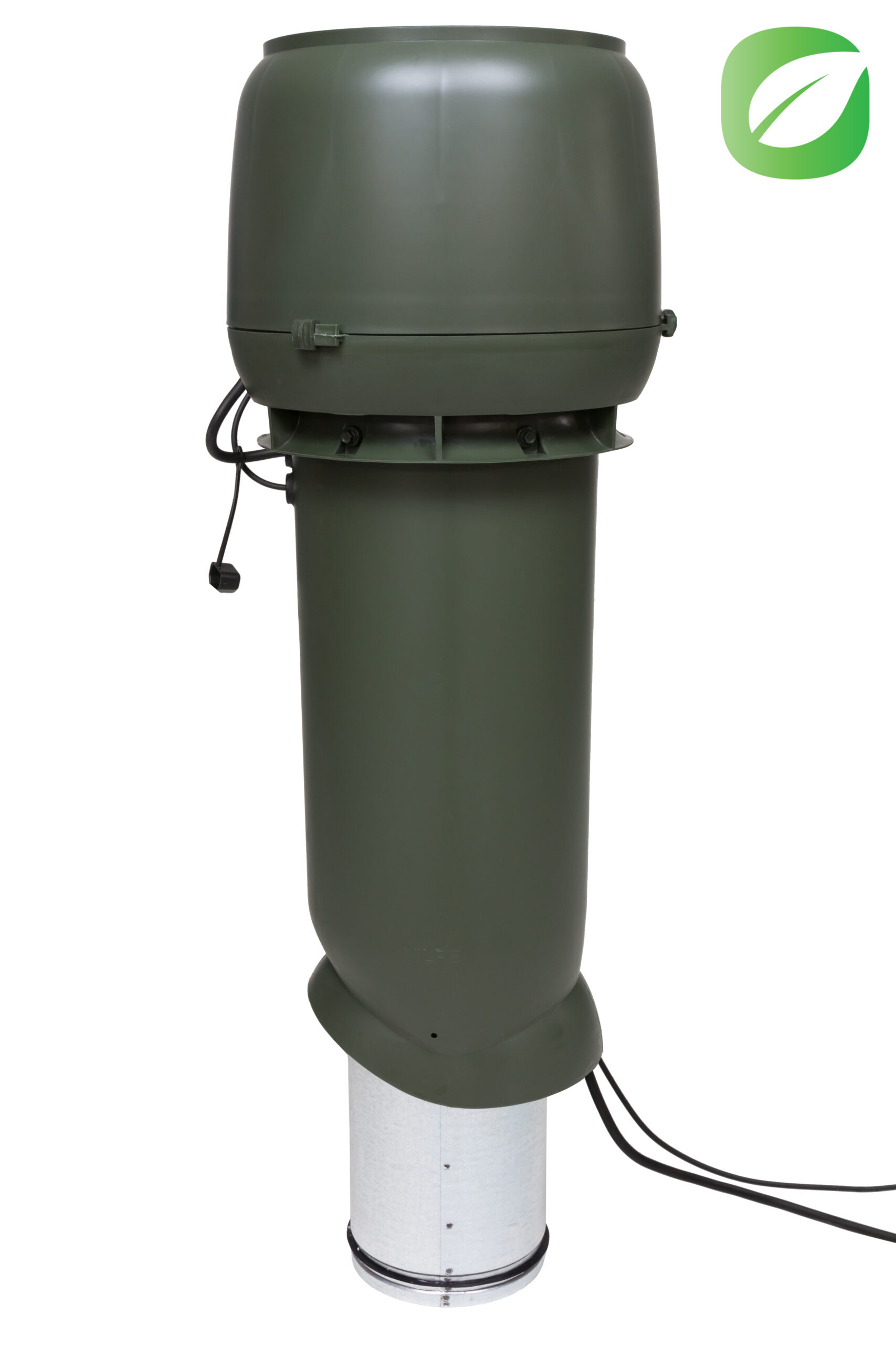 Вентилятор ECo220P D160/225 h700мм зеленый Vilpe купить в Санкт-Петербурге