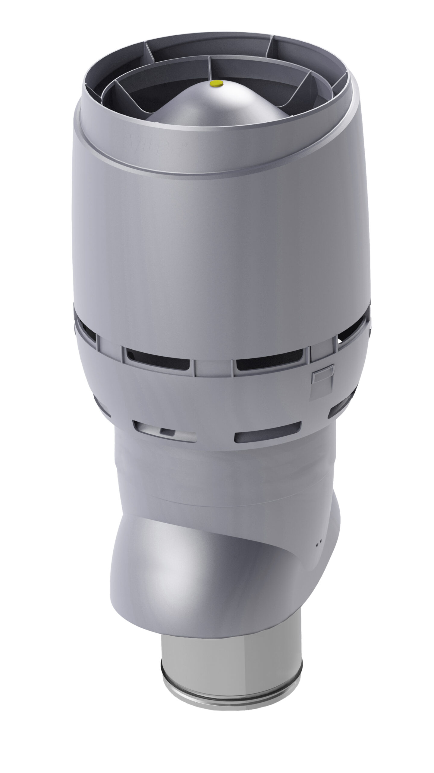 Выход помещений черный XL-200/300/700 (труба с колпаком, шурупы) Vilpe, диаметр - 250 мм купить в Санкт-Петербурге