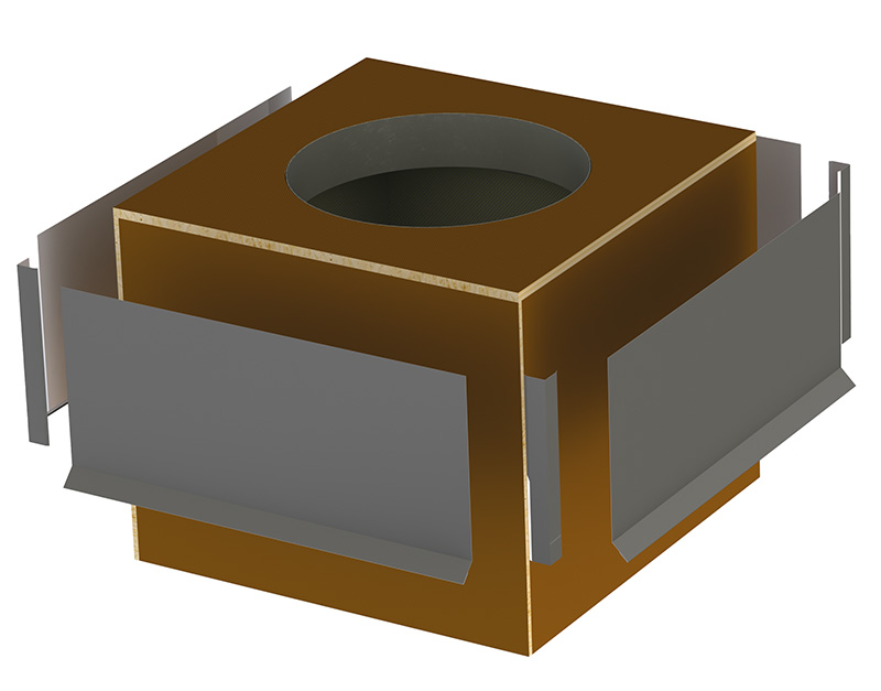 Листы для обшивки 500/630 серый купить в Санкт-Петербурге