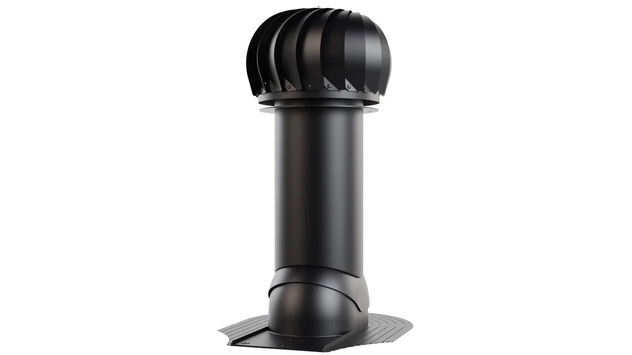 Роторная вентиляция для мягкой кровли при монтаже 110/550 (неутепленная) купить в Санкт-Петербурге