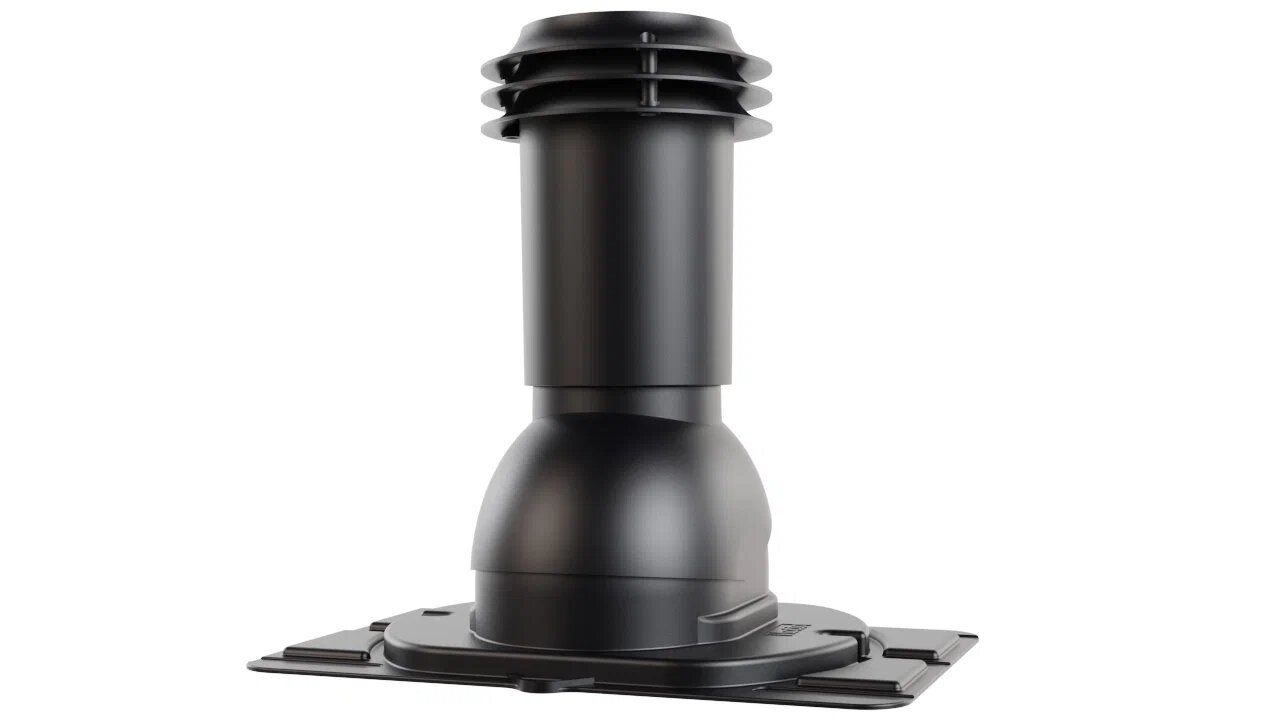 Выход вентиляции канализации с универсальным проходным элементом купить в Санкт-Петербурге