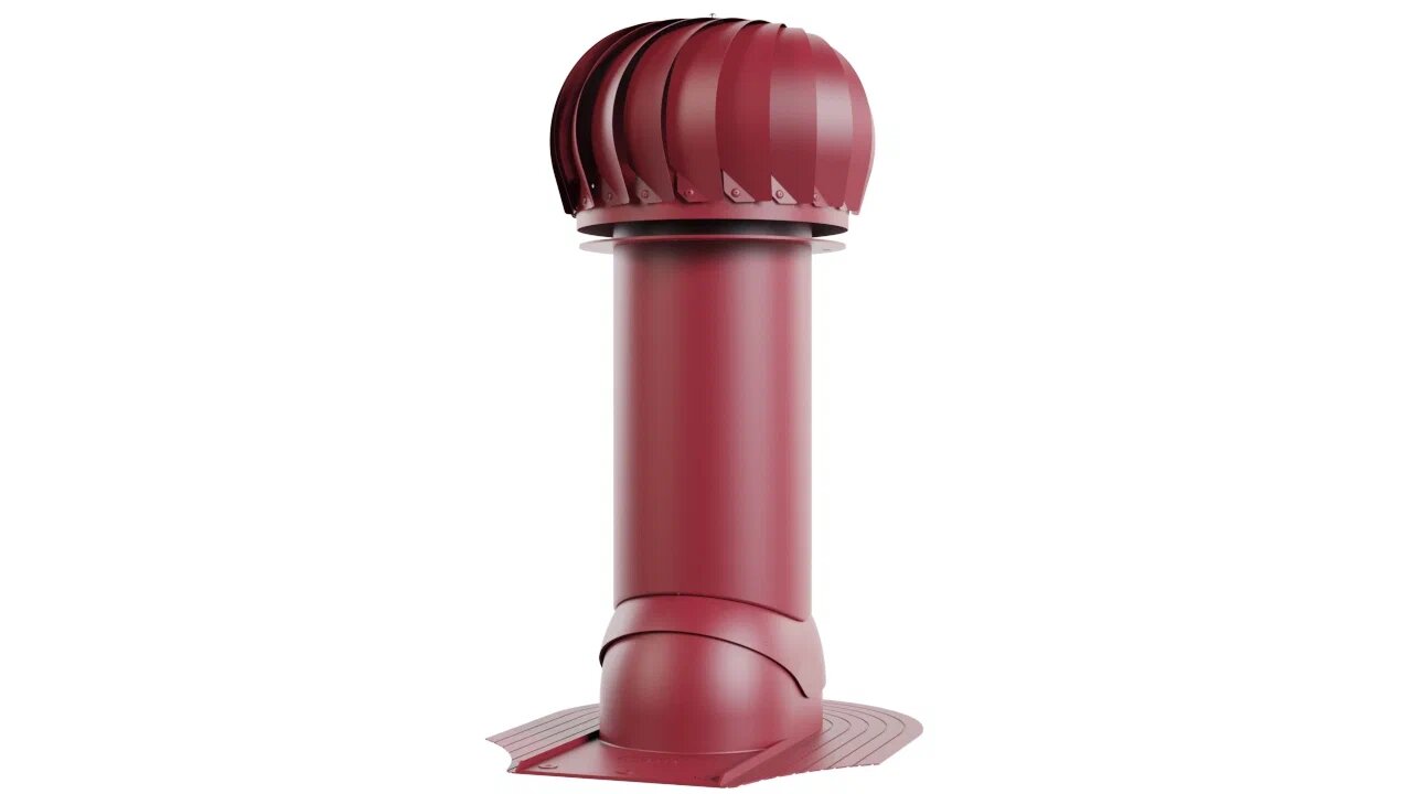 Роторная вентиляция для мягкой кровли при монтаже 125/650 (неутепленная) купить в Санкт-Петербурге