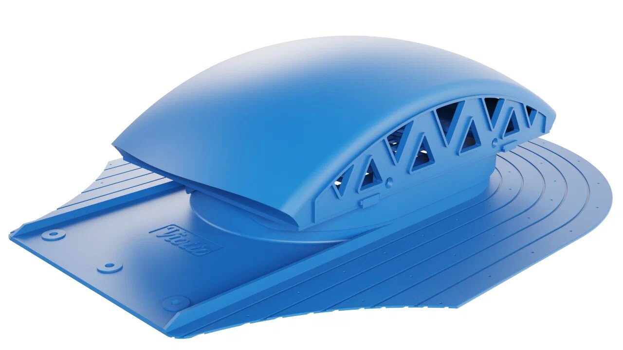 Вентилятор подкровельного пространства для мягкой кровли при монтаже купить в Санкт-Петербурге