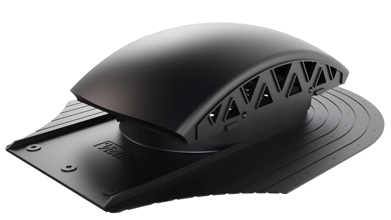 Вентилятор подкровельного пространства для мягкой кровли при монтаже купить в Санкт-Петербурге