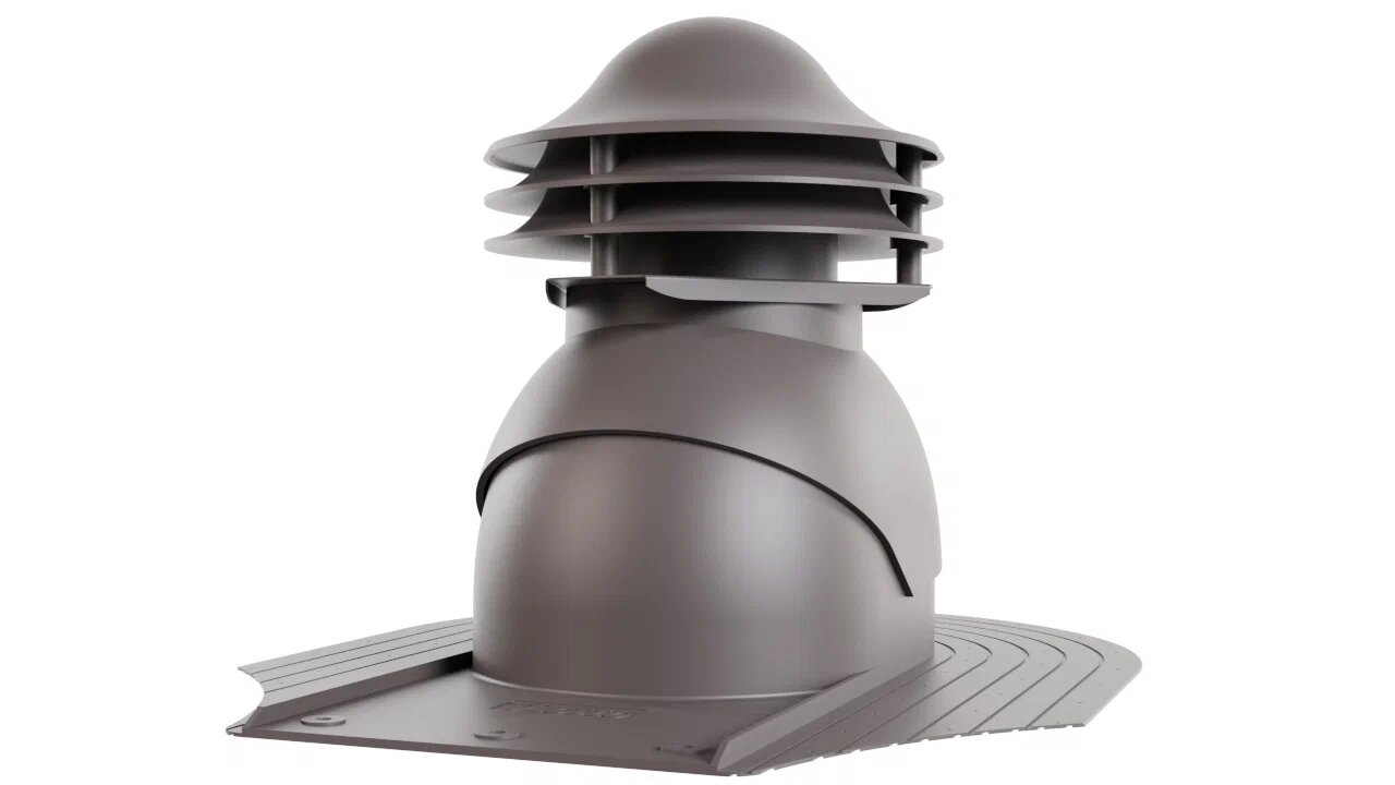 Универсальный выход вентиляции для мягкой кровли при монтаже купить в Санкт-Петербурге