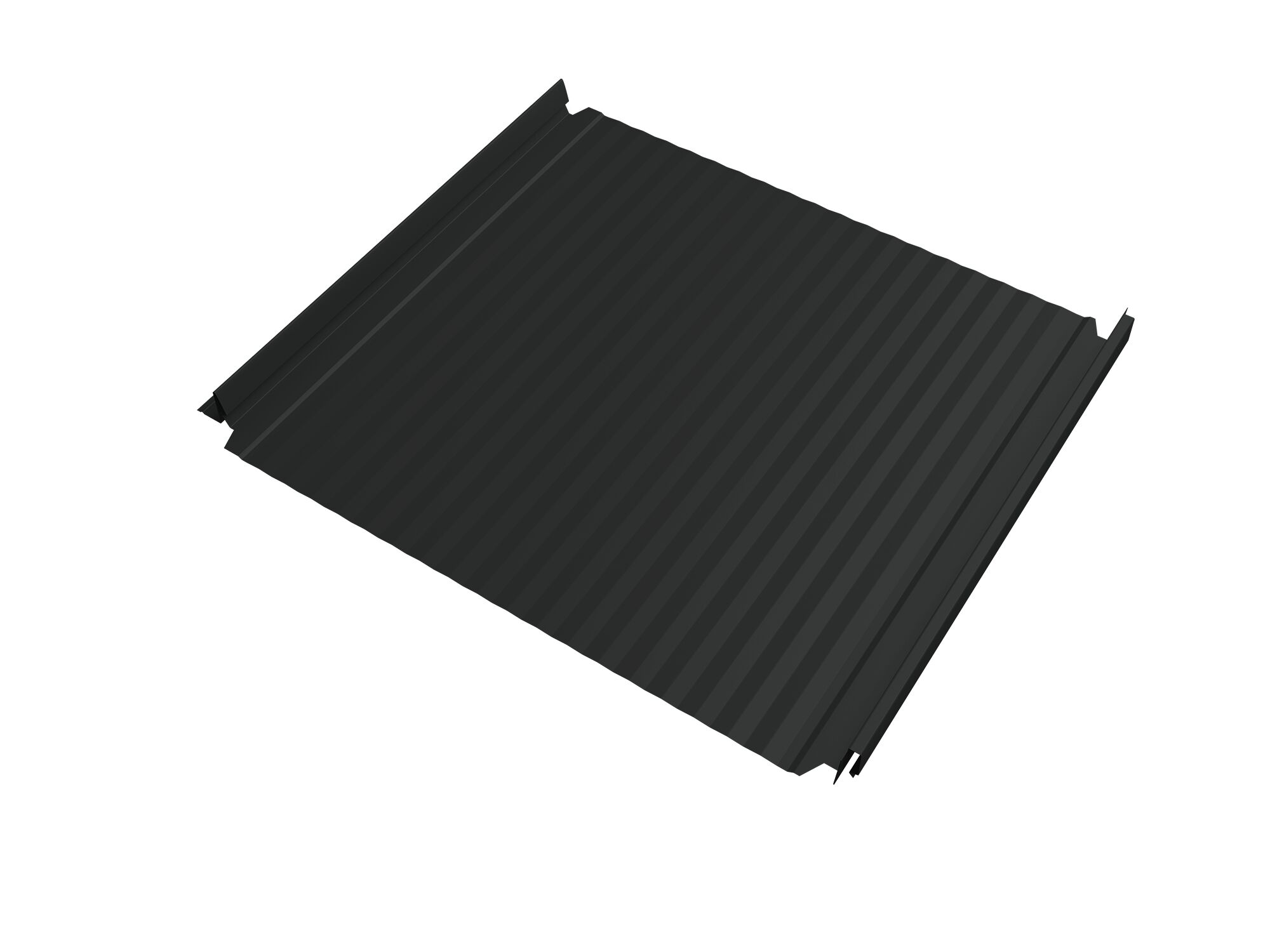 Кликфальц Double Pro Gofr GL 0.50мм Drap TX с пленкой на замках {длины по спецификации} купить в Санкт-Петербурге