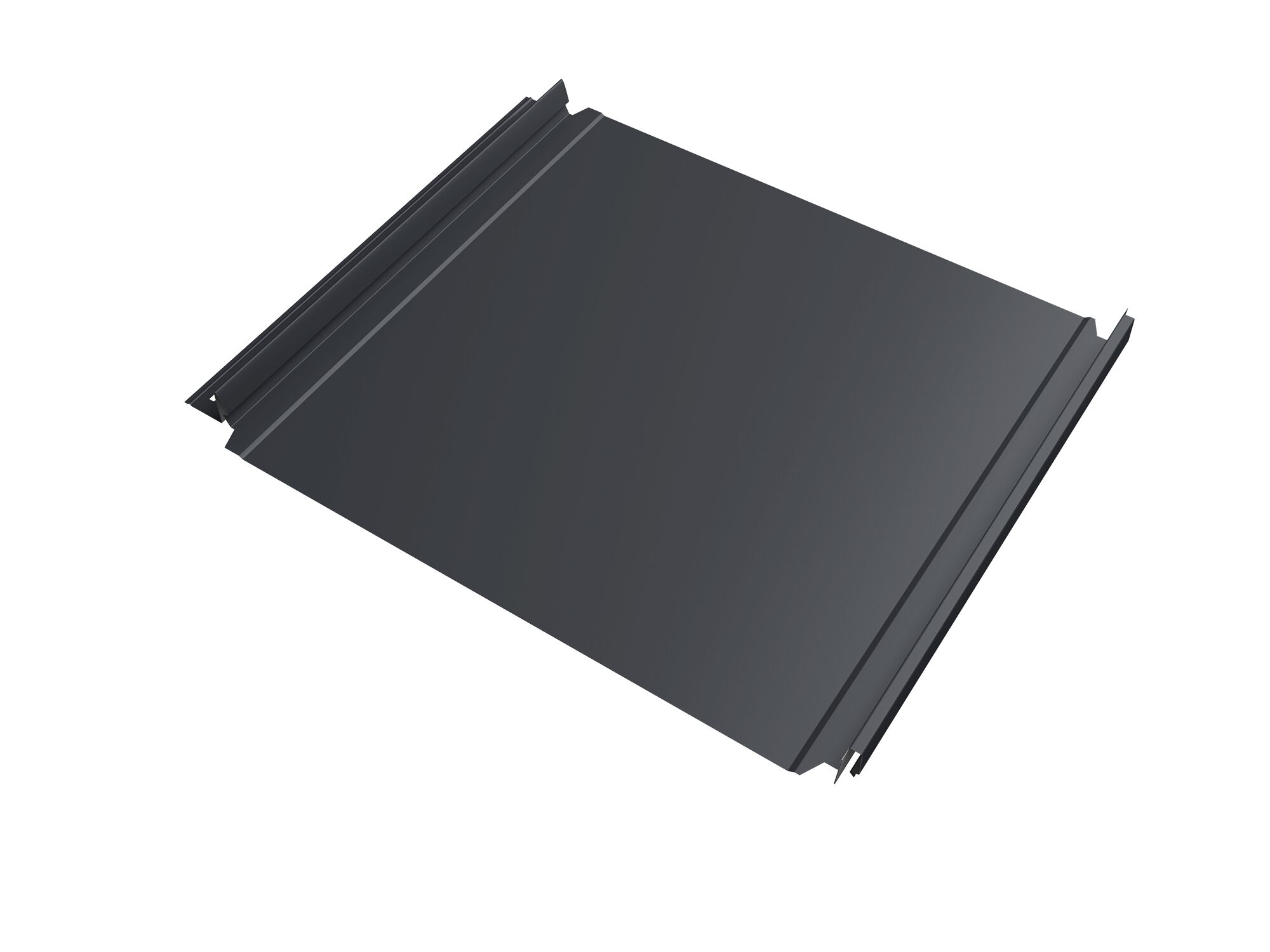 Кликфальц Double Pro GL 0.45мм ПЭ с пленкой на замках {длины по спецификации} купить в Санкт-Петербурге