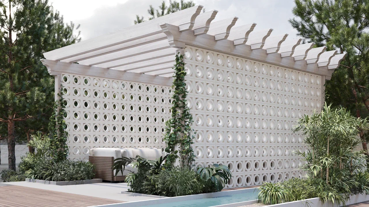 Блок архитектурный шлифованный Pipe (Пайп)-50 LUX 250х250мм Nokkel купить в Санкт-Петербурге