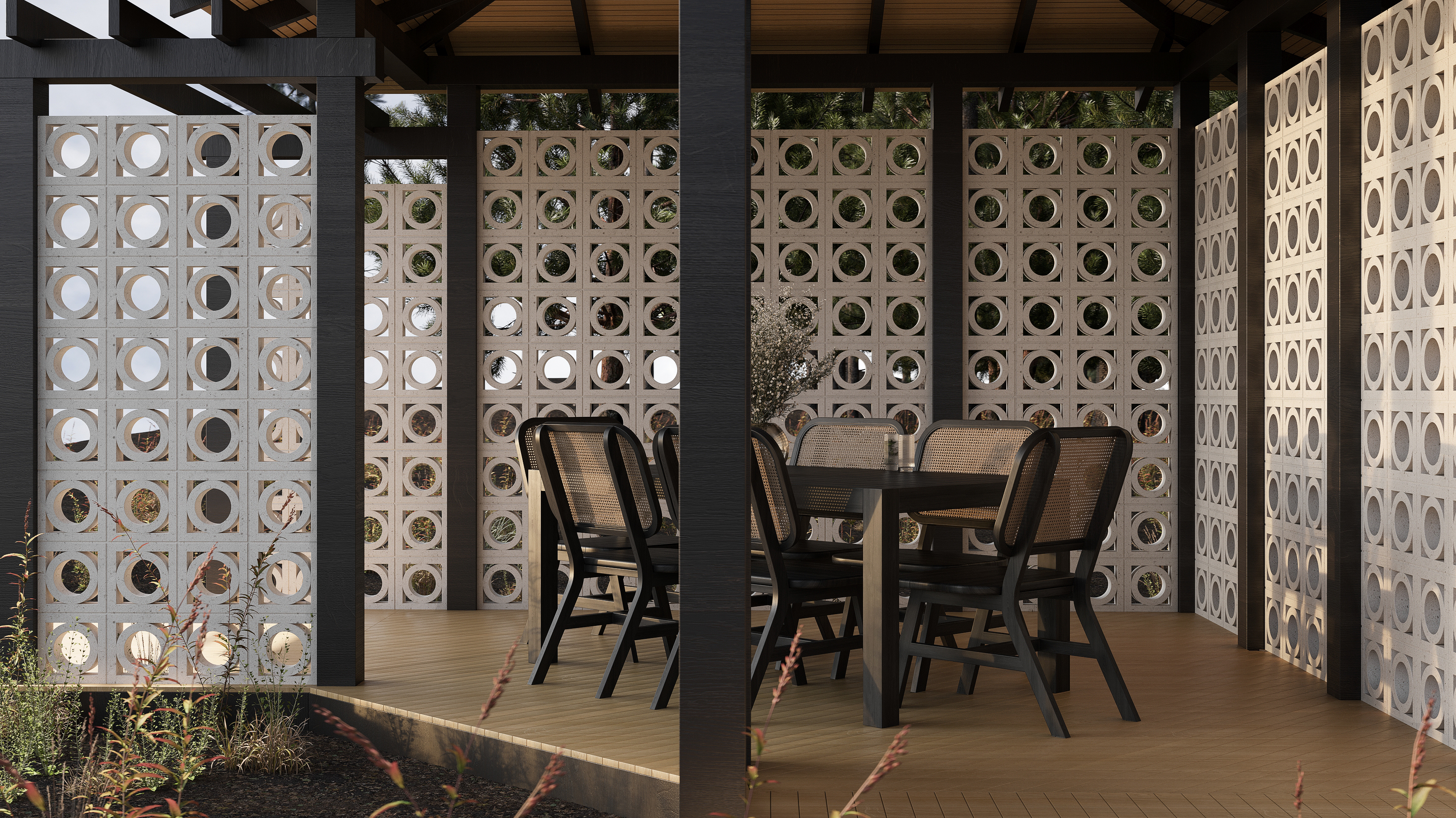 Блок архитектурный Pipe (Пайп)-50 под покраску 250х250мм Nokkel купить в Санкт-Петербурге