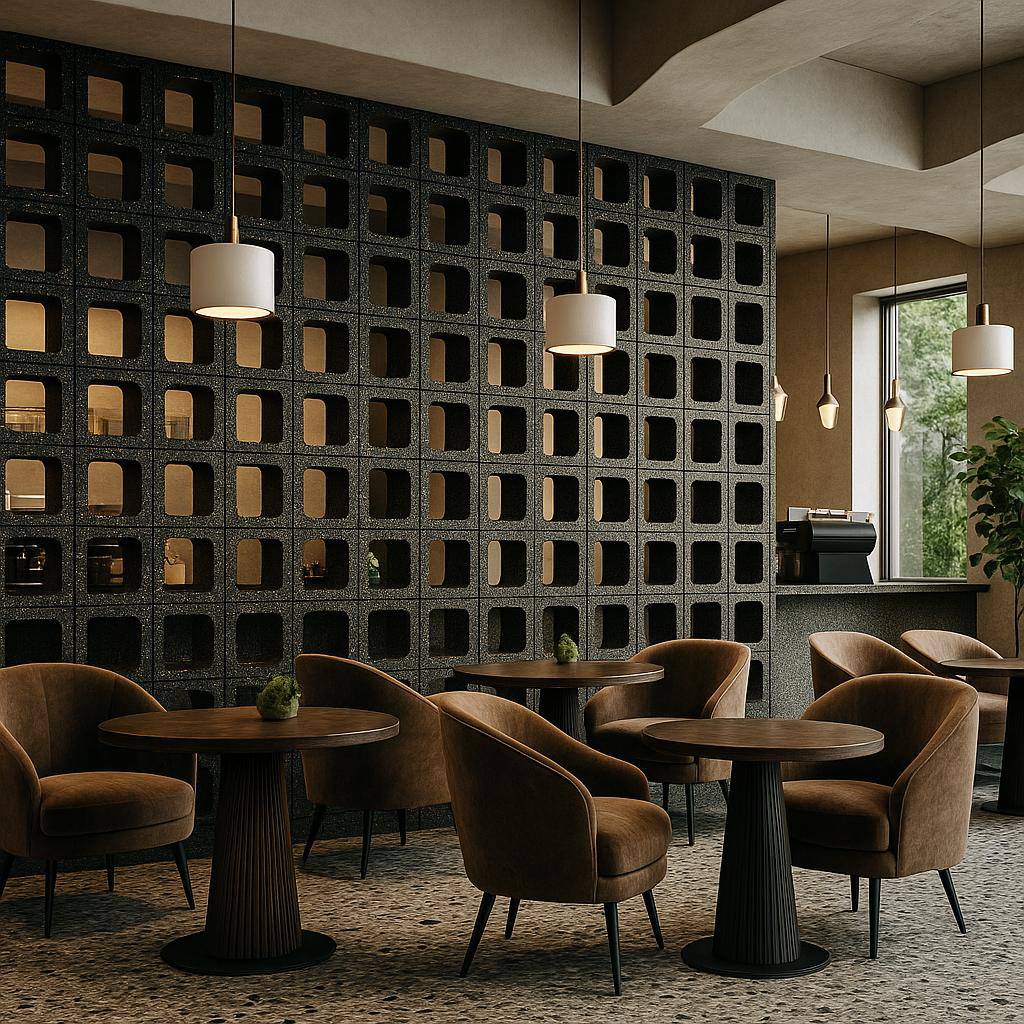 Блок архитектурный Cube (Куб)-90 под покраску 250х250мм Nokkel купить в Санкт-Петербурге