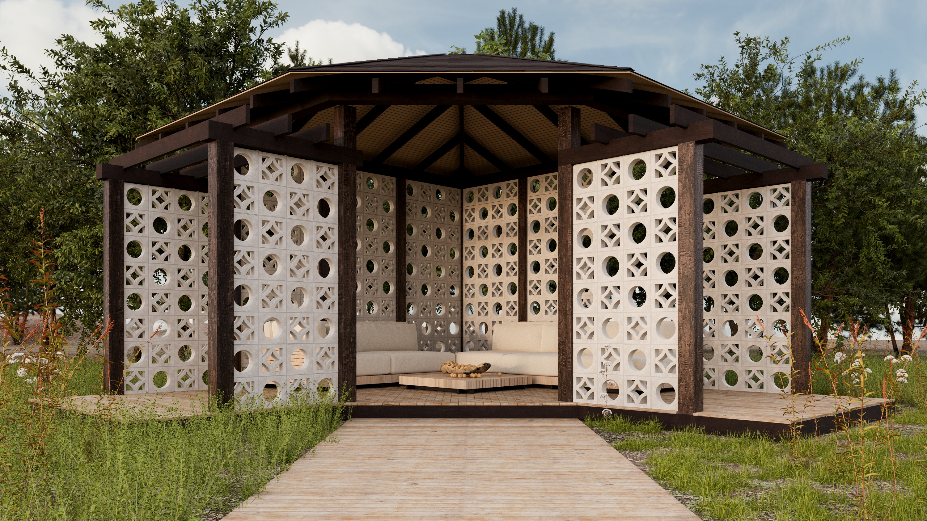 Блок архитектурный Planet (Плэнет)-50 под покраску 250х250мм Nokkel купить в Санкт-Петербурге