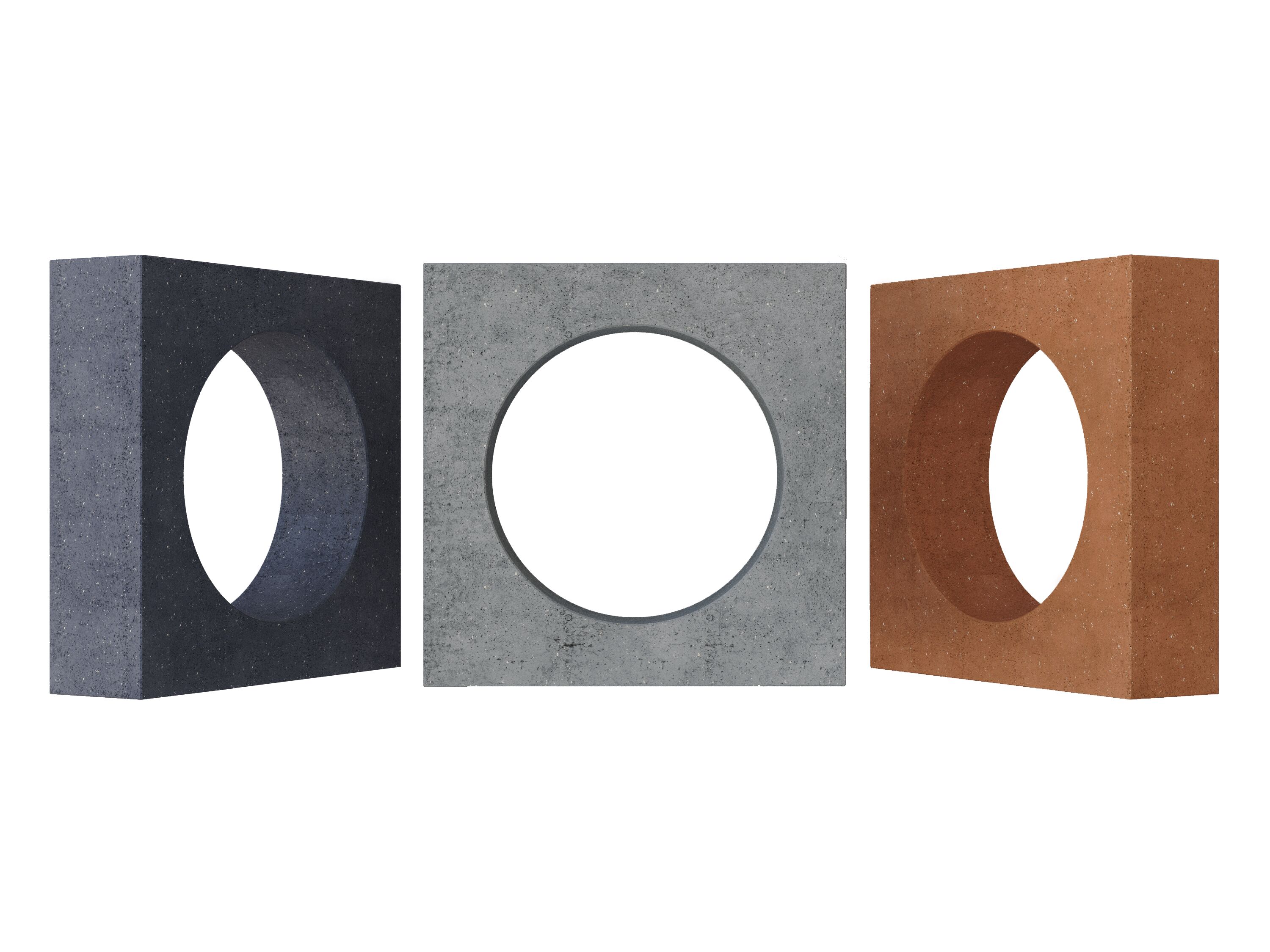 Блок архитектурный Planet (Плэнет)-50 под покраску 250х250мм Nokkel купить в Санкт-Петербурге