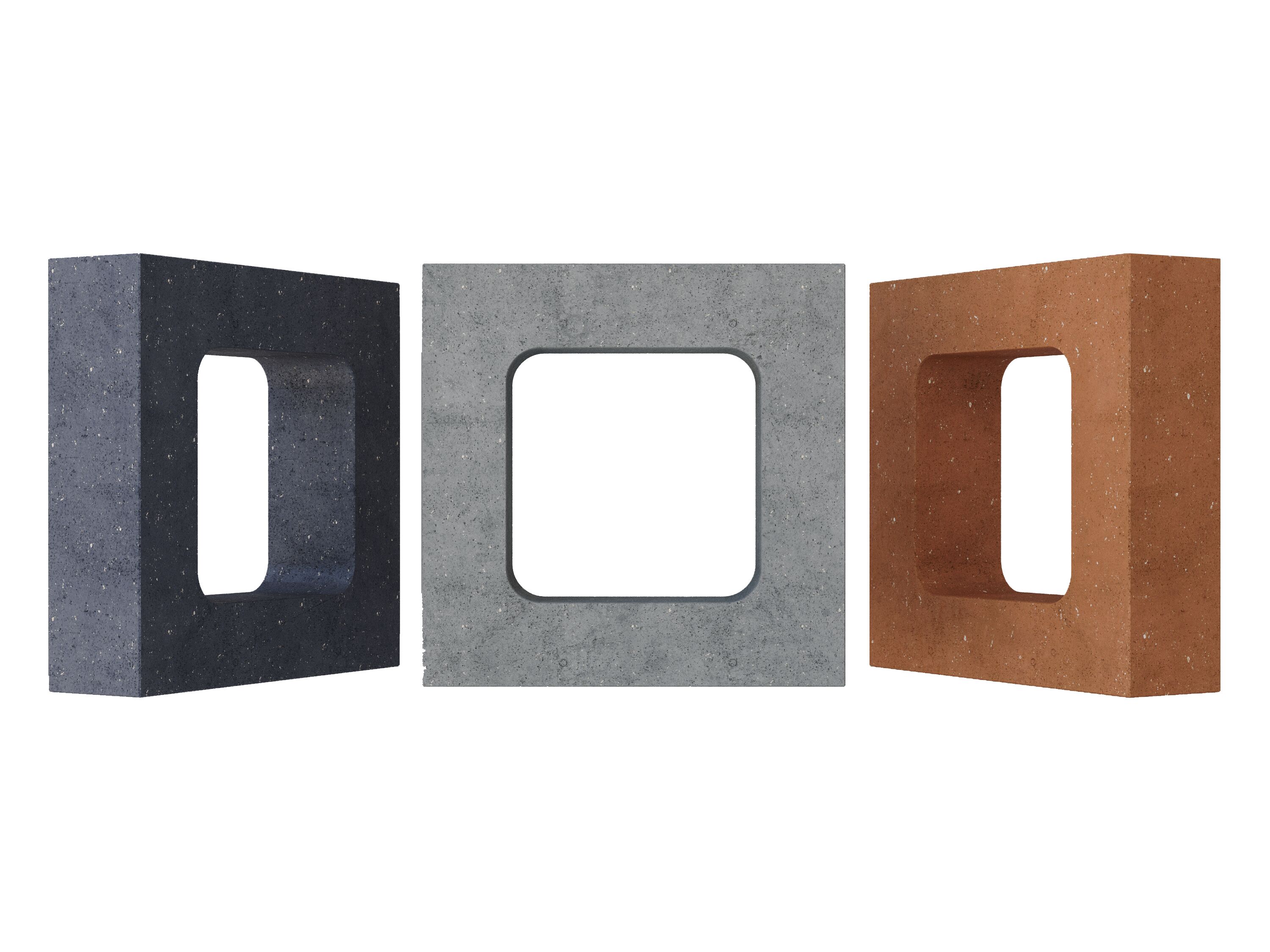 Блок архитектурный Cube (Куб)-70 под покраску 250х250мм Nokkel купить в Санкт-Петербурге