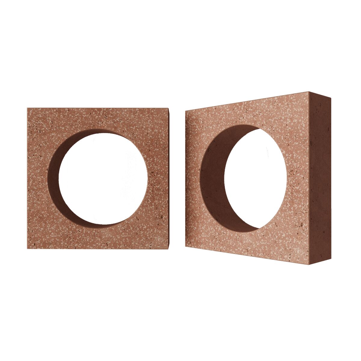 Блок архитектурный шлифованный Planet (Плэнет)-70 LUX 250х250мм Nokkel купить в Санкт-Петербурге