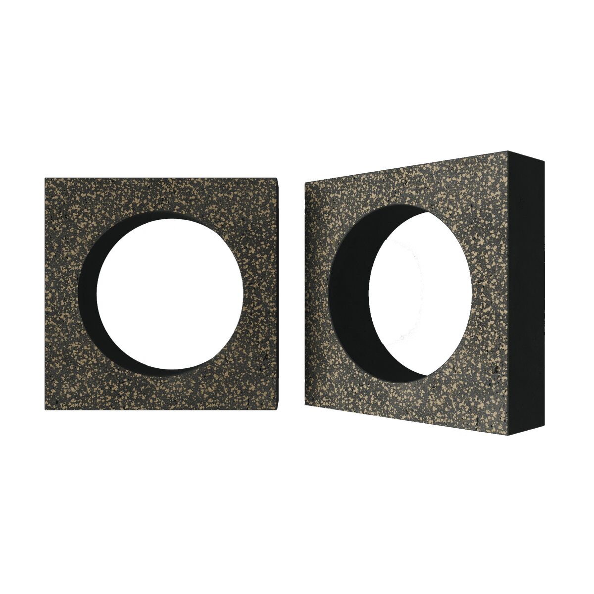 Блок архитектурный шлифованный Planet (Плэнет)-70 LUX 250х250мм Nokkel купить в Санкт-Петербурге