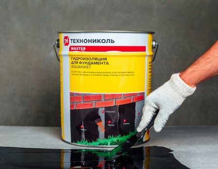 Мастика битумная (для фундамента) AquaMast 3кг купить в Санкт-Петербурге