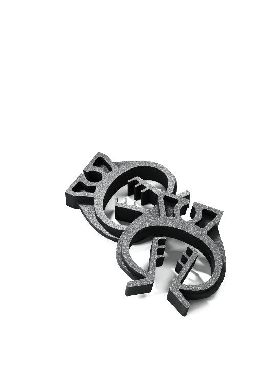 Фиксатор для арматуры (клипса) купить в Санкт-Петербурге