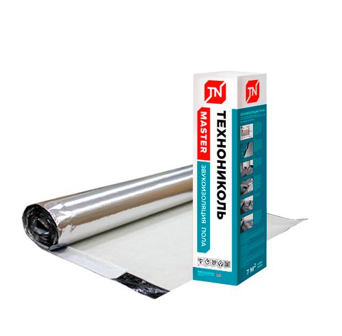 Звукоизоляция пола 1х7м ТехноНиколь Master купить в Санкт-Петербурге