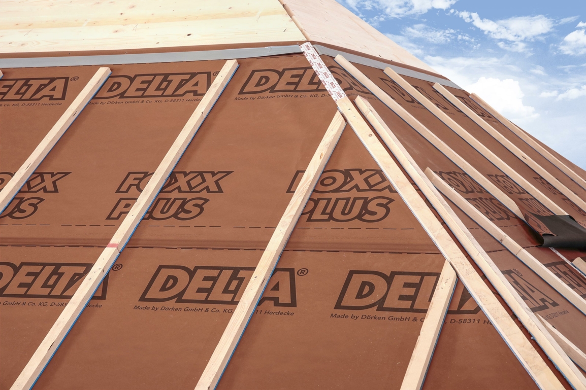 DELTA FOXX PLUS 1,5х50м 75м² диффузионная мембрана Дельта Фокс Плюс купить в Санкт-Петербурге