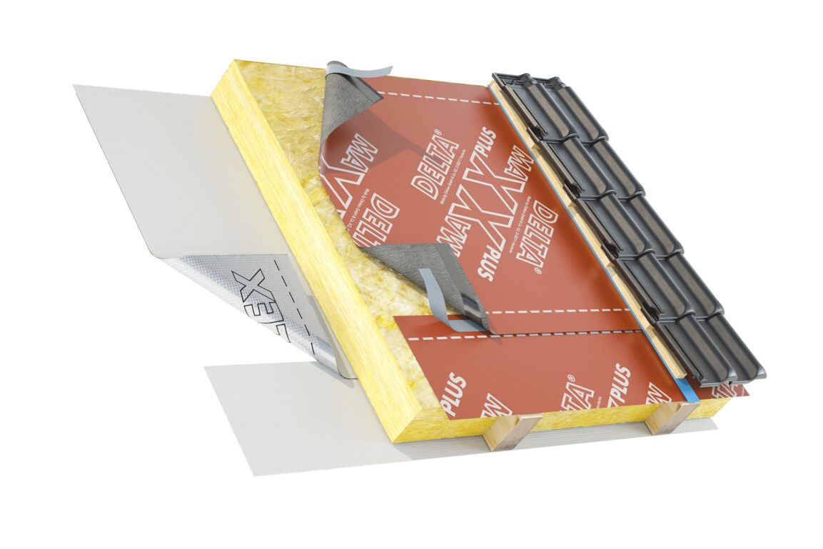 DELTA-MAXX PLUS 1,5х50м 75м² диффузионная мембрана Дельта Макс Плюс купить в Санкт-Петербурге