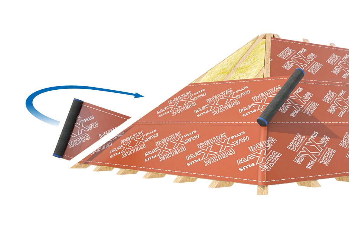 DELTA-MAXX PLUS 1,5х50м 75м² диффузионная мембрана Дельта Макс Плюс купить в Санкт-Петербурге