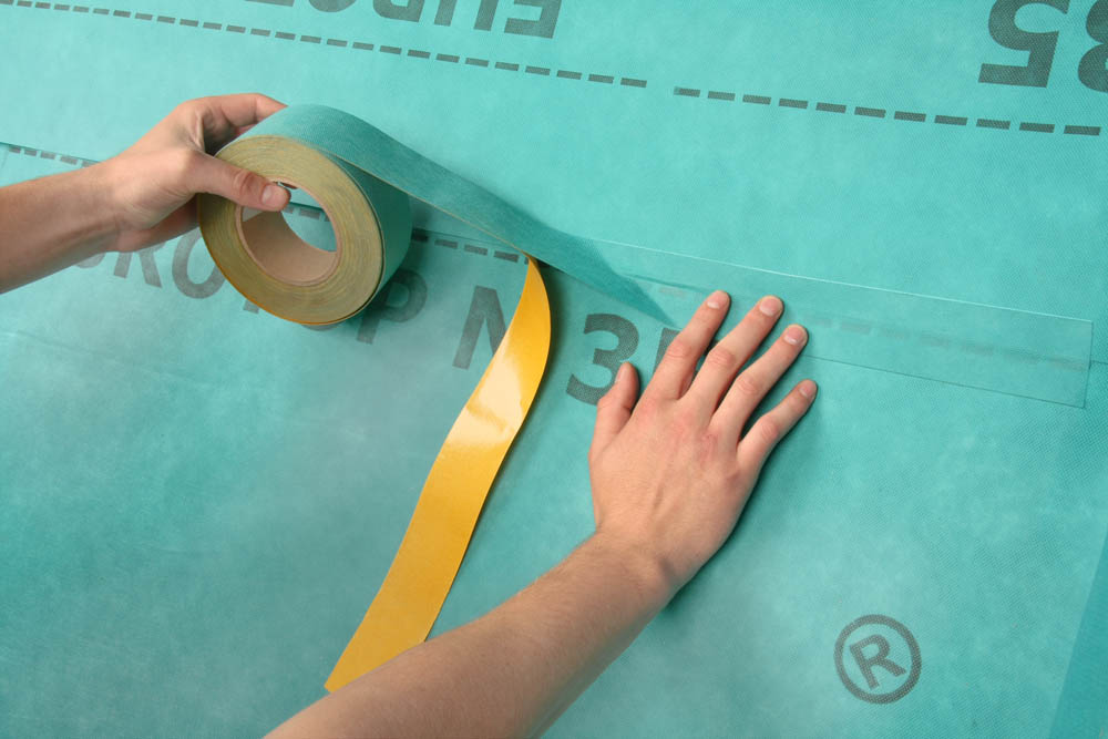 Односторонняя акриловая усиленная лента Euroband S 60мм х 25м купить в Санкт-Петербурге