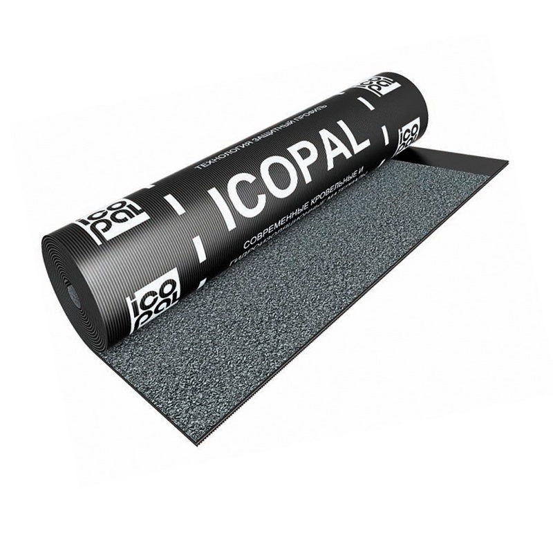 Вилла Текс В ЭКП 10м2 наплавляемая битумная рулонная кровля (верхний слой) Икопал купить в Санкт-Петербурге