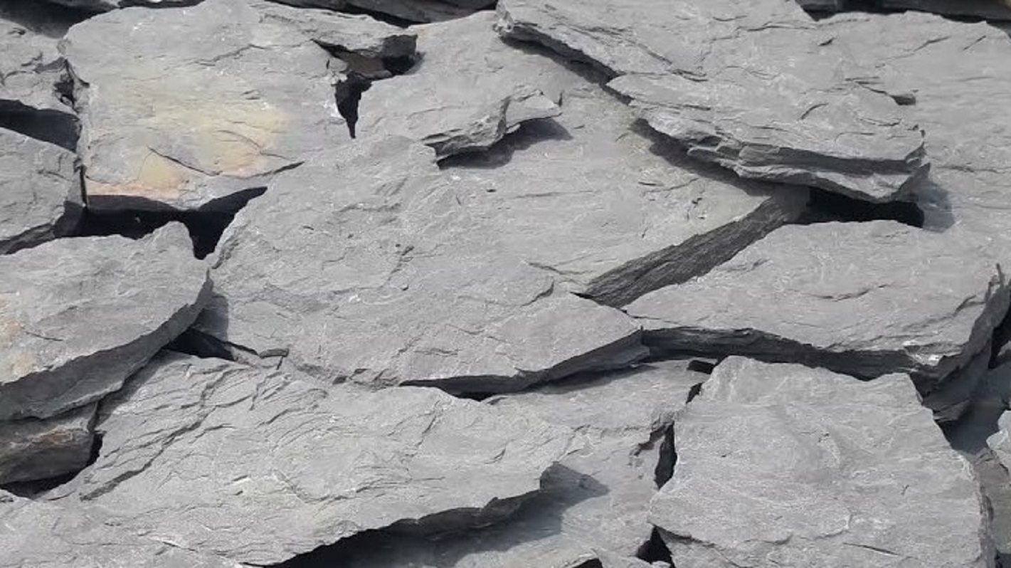 Песчаник синий Дракон рваный край 20-40мм Camonica купить в Санкт-Петербурге